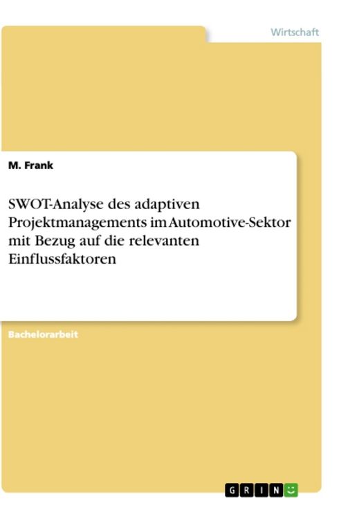automotive projektmanagement